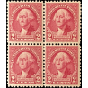 2c GEORGE WASHINGTON STAMP, MNH 1932, LOT OF 4