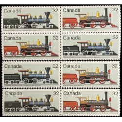 TRAINS 32¢ CANADA POSTAGE...