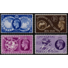 KING GEORGE VI 1949 UNIVERSAL POSTAL UNION, SET OF 4, MNH COMMEMORATIVE STAMPS