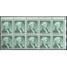 1c GEORGE WASHINGTON US POSTAGE STAMP, MNH, 1954 SET OF 10