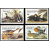 ANTIGUA & BARBUDA STAMPS, 1986 AUDUBON BIRDS, MNH, SET OF 4