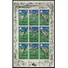 GUYANA CRICKET STAMPS, MINI SHEET 1966, MNH, LOT OF 9, SCARCE