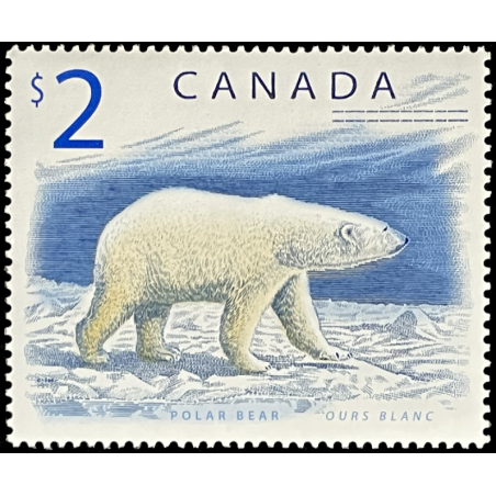 CANADA 1690 MNH, POLAR BEAR, 1998