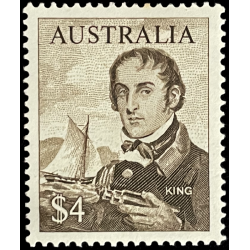 RARE AUSTRALIA STAMP, KING,...