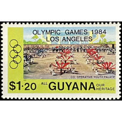 GUYANA STAMP, 1984, LA...