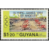 GUYANA STAMP, 1984, LA SUMMER OLYMPICS, MNH, SCARCE