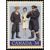 CANADA POSTAGE STAMP, 1980s THE NAVY, MNH