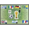 GREAT BRITAIN STAMP, 2006 JERSEY FOOTBALL CUP SOCCER SHEET, MNH