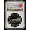 1984 PF69 UCAM CANADA $1, SILVER DOLLAR, JOHN DAVIS EXPEDITION, NGC