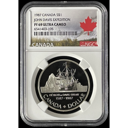 1987 PF69 UCAM CANADA $1,...