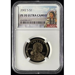 2002-S SACAGAWEA (LARGE),...