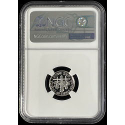 1996-S SILVER 10C, PF70 ULTRA CAMEO, NGC US