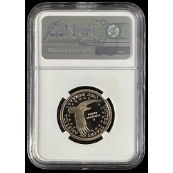 2006-S SACAGAWEA PROOF COIN, NGC PF70 ULTRA CAMEO SACAGAWEA LABEL