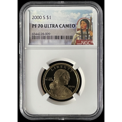 2000-S SACAGAWEA PROOF...