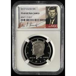 2013-S SILVER PROOF KENNEDY...