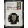 2013-S SILVER PROOF KENNEDY 50C, PF69 ULTRA CAMEO SIGNATURE LABEL