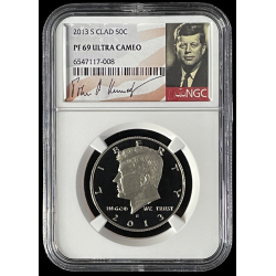 2013-S SILVER PROOF KENNEDY...