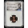 2000-S LINCOLN PENNY PROOF COIN, 1C NGC PF69 RD ULTRA CAMEO LINCOLN LABEL