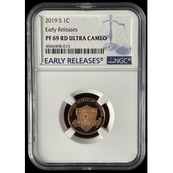 2019-S 1C PENNY LINCOLN NGC...