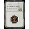 1995-S LINCOLN PENNY PROOF COIN, 1C NGC PF70 RD ULTRA CAMEO