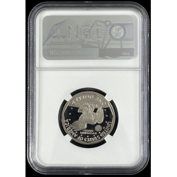 1979-S $1 TYPE 1, TYPE 2, NGC PF69 ULTRA CAMEO PROOF, SUSAN B. ANTHONY DOLLAR, ONE TROLLEY LABEL