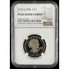 1979-S $1 TYPE 1, TYPE 2, NGC PF69 ULTRA CAMEO PROOF, SUSAN B. ANTHONY DOLLAR, ONE TROLLEY LABEL