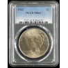 1922-P US PEACE DOLLAR, PCGS MS62