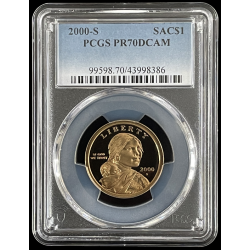 2000-S SACAGAWEA PROOF...